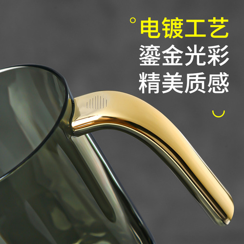 【Dropshipping】Luxury Mouthwash Cup Household Toothbrush Cup Couple's Toothbrush Cup High-Quality for a Family of Four
