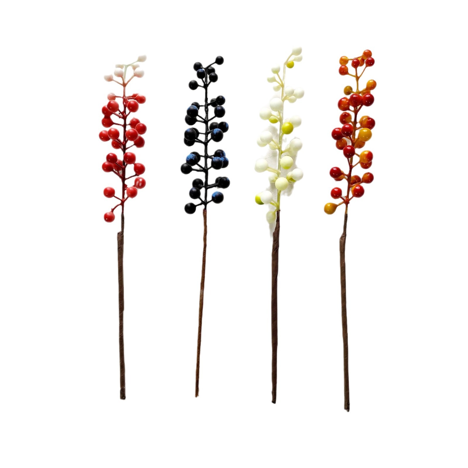 Simulación de bayas rojas ramas de espuma material rico fábrica de frutas venta directa props de disparo decoración accesorios de bola hecha a mano image 6