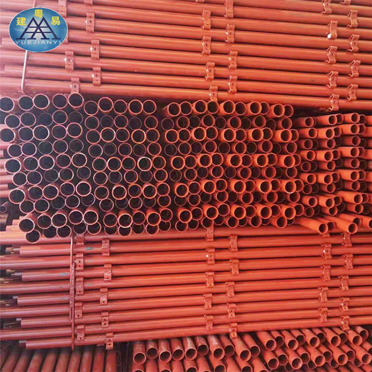 粤建易厂家直供优质 镀锌钢铁Q235 建筑工地用套扣脚手架