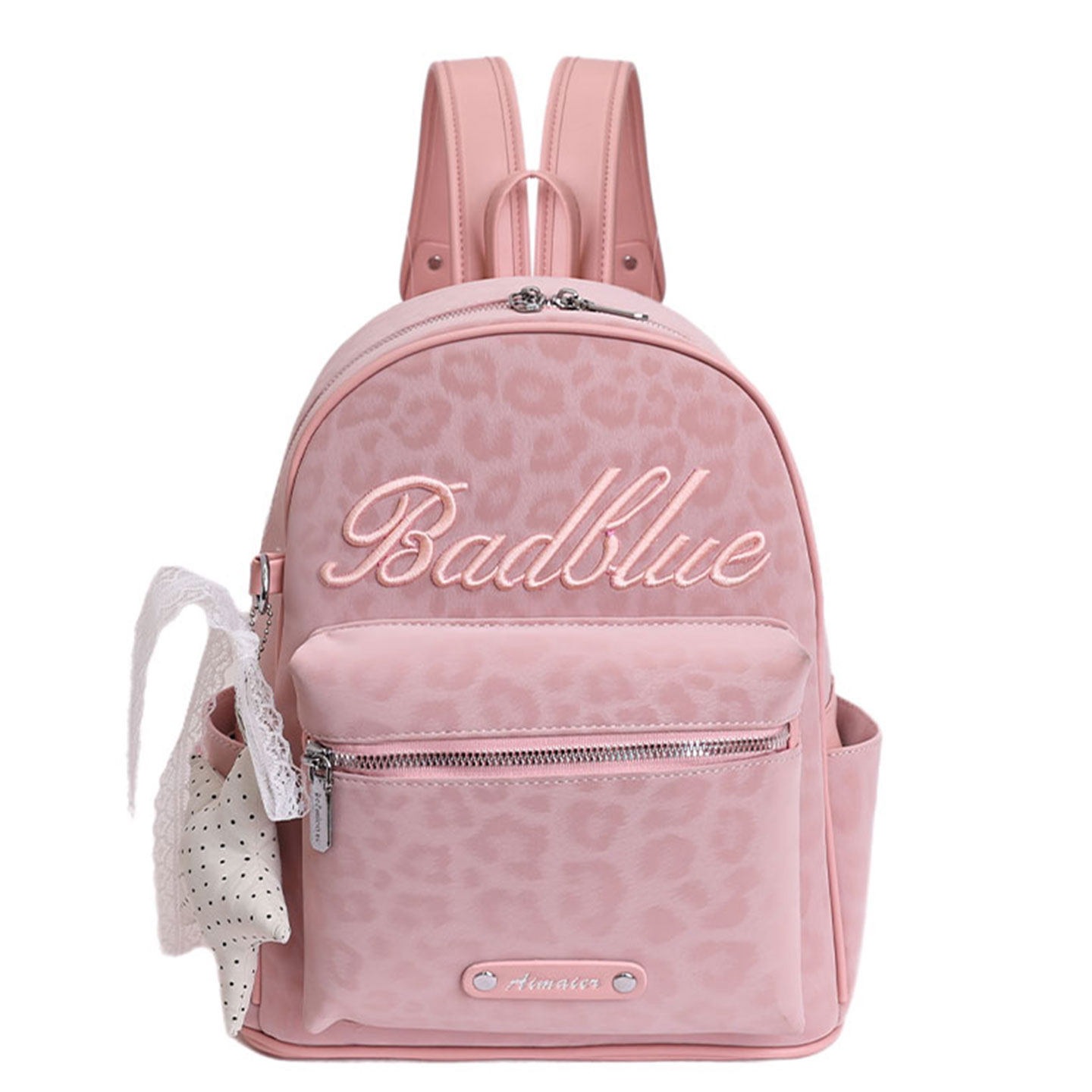 Estudiantes exquisitos nicho nuevo mochila 2026 popular mochila de hombro para viajar estampado de leopardo simple mujer gran capacidad de verano