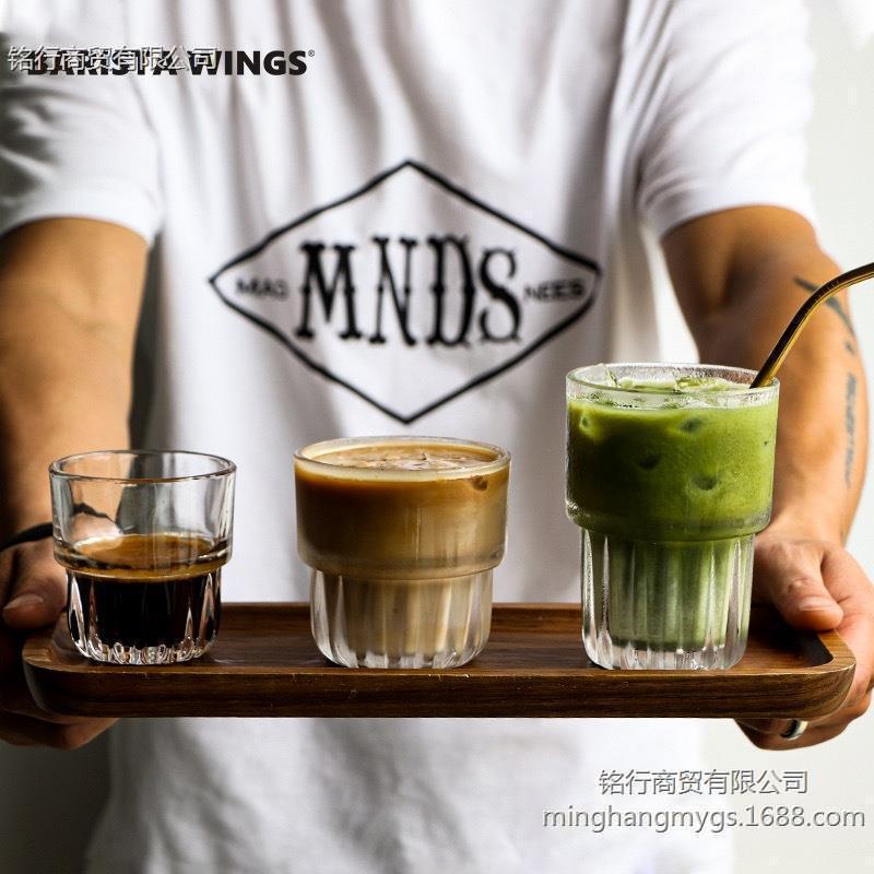 ins Style Cafe Coffee Cup Coffee Glass Ice American Cup Cold Extract Cup Ice Mocha Cup Ice Latte Cup
