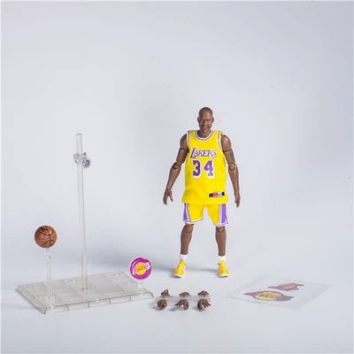 Набор NBA баскетбол 1/9: Джордан, Степен Карри, Джеймс Харден, Коби, мозаичный комплект, сборная модель