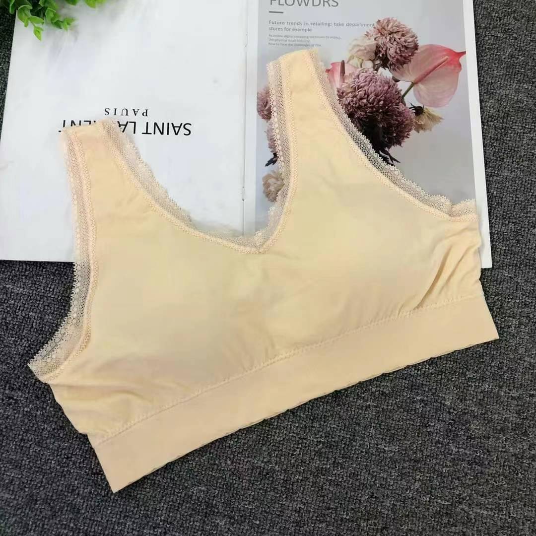 Nuevo chaleco sin costuras de alta elasticidad de alta calidad de dama sin anillo de acero bra de yoga ropa interior deportiva mujer al por mayor