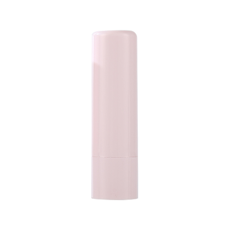 Estilo japonés Lip Balm Lápiz labial plástico tubo vacío llenado en caliente de llenado directo DIY cabeza redonda boca cera plana maquillaje cosméticos material de embalaje