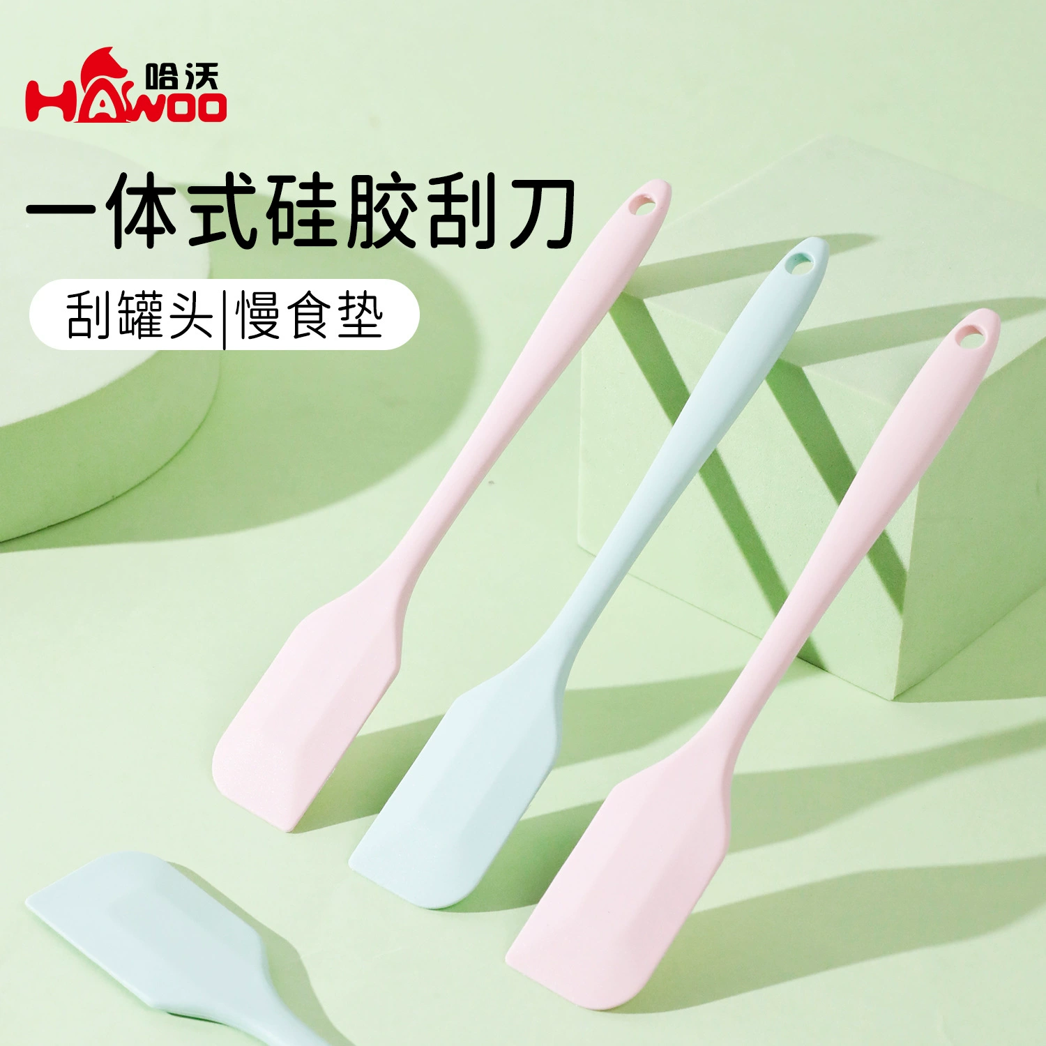 Кошачья консервированная ложка цельного скандинавского ветра силиконовый скребок для домашних животных Основной продукт влажного зерна специальная длинная ручка из нержавеющей стали кошачья ложка