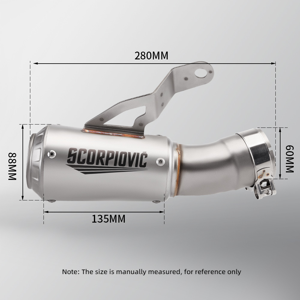 Special non-destructive installation of stainless steel exhaust pipe for motorcycle S1000RR/M tail section special car 2019-2024