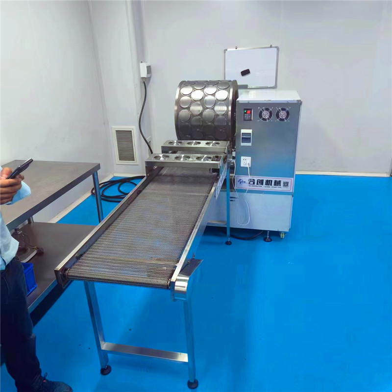 逸品卷煎蛋皮机 榴莲千层蛋糕皮机 千层饼皮成型机厂家