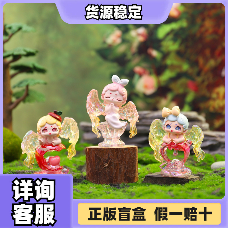 新款可爱卡通手办守护与追寻创意树脂桌面摆件节日礼物