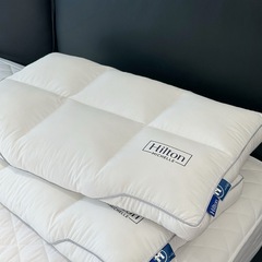 ミッチェル ヒルトン 5 つ星ホテル 立体枕 サテン コットン 極細フェザー ベルベット 枕芯