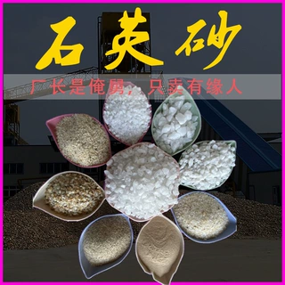 儿童沙池白沙石英砂 喷砂去锈二氧化硅石米细沙水处理石英砂滤料