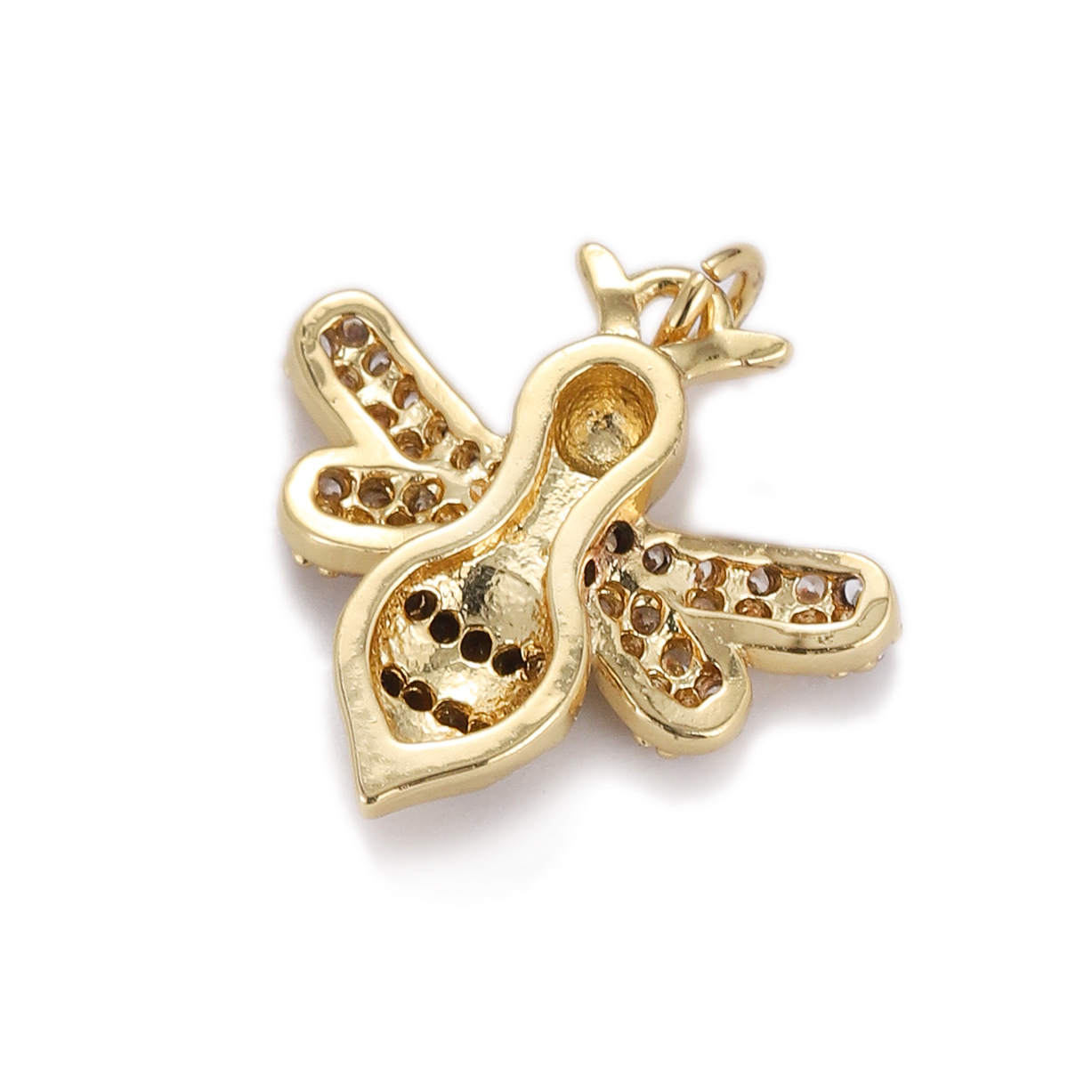 7g Weight Vacuum Plating Gold Plating Process Pendant Jewelry Making Type 19*15mm, 29*20mm Jewelry Making Size Gold Plated Plating Material Zircon Inlay Material DIY Jewelry Accessories Classification 1 Piece Quantity Copper Material Jaguar, Butterfly, Elephant Pattern Plating, Inlay Design Basic Style 1 Piece 19*15mm 29*20mm Copper Zircon Gold Plated Jaguar Butterfly Elephant Pendant 16