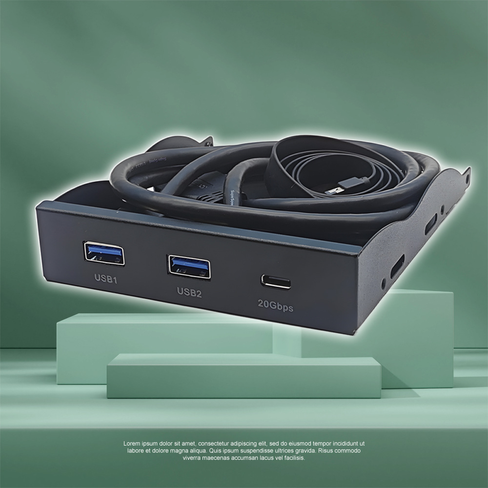 USB3.2 GEN2 TYPE-C����λ3.5�����19PINתA��TYPE-EתC��20Gbps