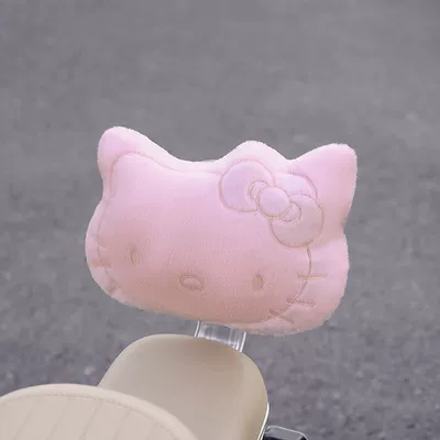 Cartoon Monster-Shaped Anti-Collision Pad for Electric Elektromobil üçün bamper qoruyucu yastıqlar - pink-kt-electric-car-headrest-backrest-available