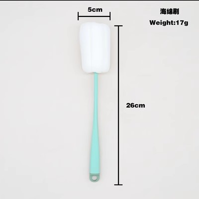 녹색 스펀지 브러쉬