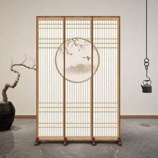 Screen Partition Home Entrance Entrance Feng Shui Toilet Mobile Modern Simple Living Room Shelter Simple Double-Sided