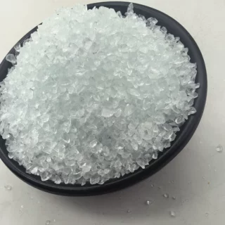 玻璃砂喷砂除锈水磨石板材台面玻璃颗粒水磨石白色玻璃沙造景装饰