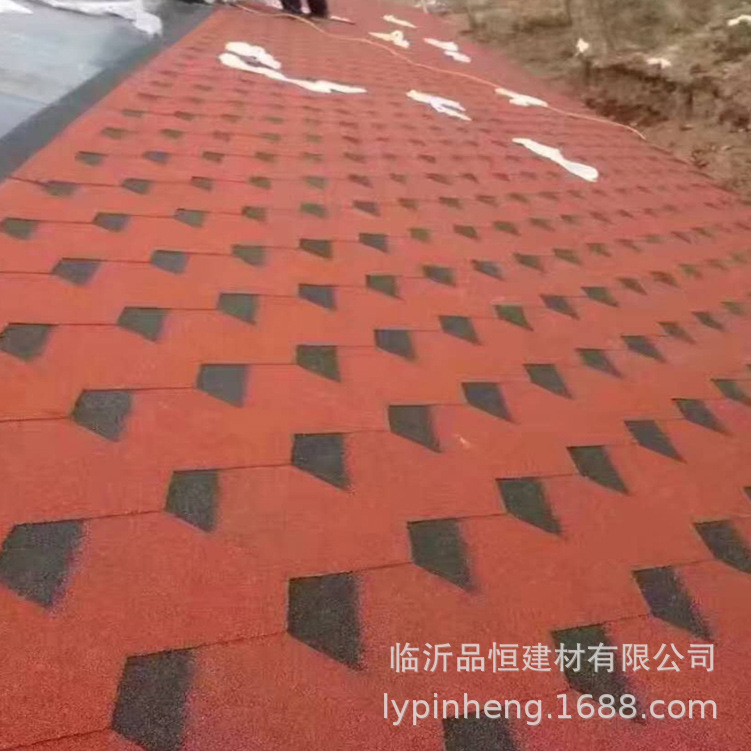 陵城水墨灰沥青瓦乐陵油毡瓦玻纤瓦屋面瓦禹城棕褐色沥青瓦市场价