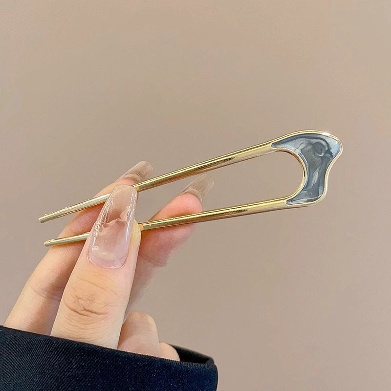 Cuatro dientes enchufe de cabello para mujer 2025 nuevo tipo de cabeza de bola fijación en forma de U enchufe de cabello de alta calidad enchufe de cabello