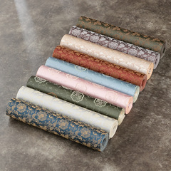 New Chinese Zen-style Waterproof Tea Mat Household High-end Tea Table Cloth Tea Table Cover Retro Dry Pot Tea Mat Fabric Tea Pouch