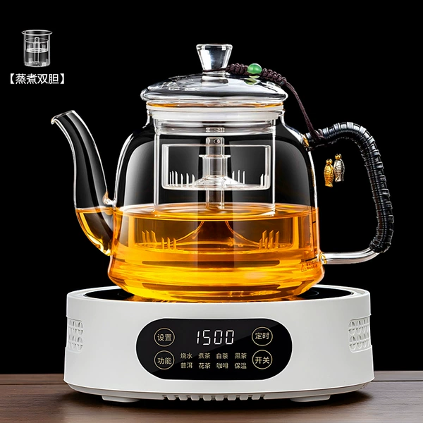 Upgraded white stove + Zen Xiangling Pot A (steaming double bladder) 1300ML.