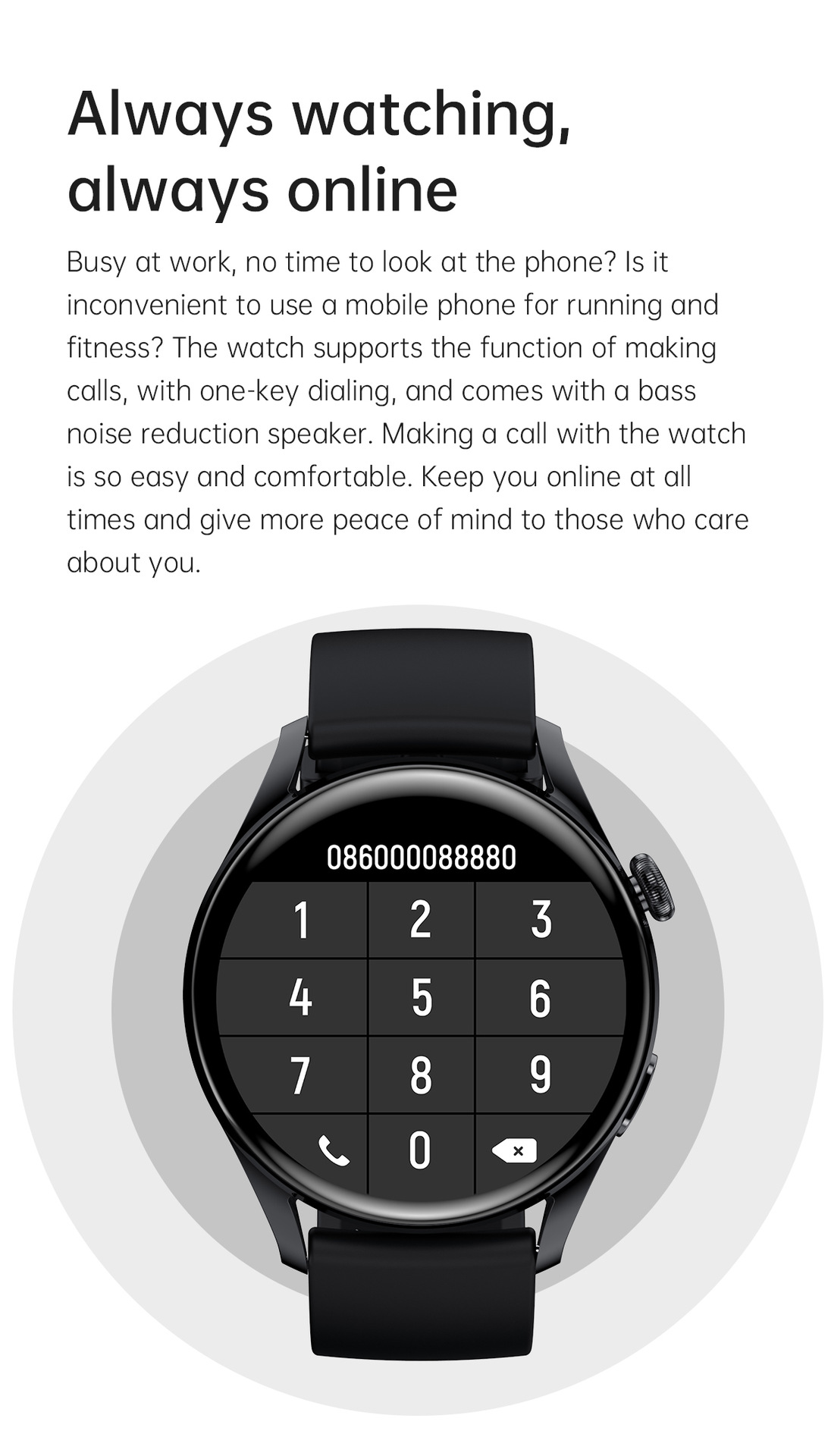 Orologio intelligente T33S Chiamata Bluetooth Temperatura corporea Sonno_voghion.com