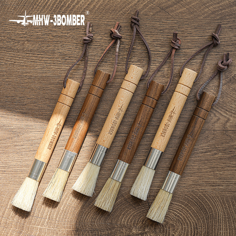 Bomber coffee powder cleaning brush bean grinder grinding plate powder remover residual powder cleaning brush bar cleaning brush