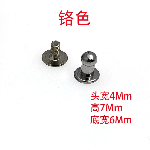 4mm chrome zinc alloy monk head
