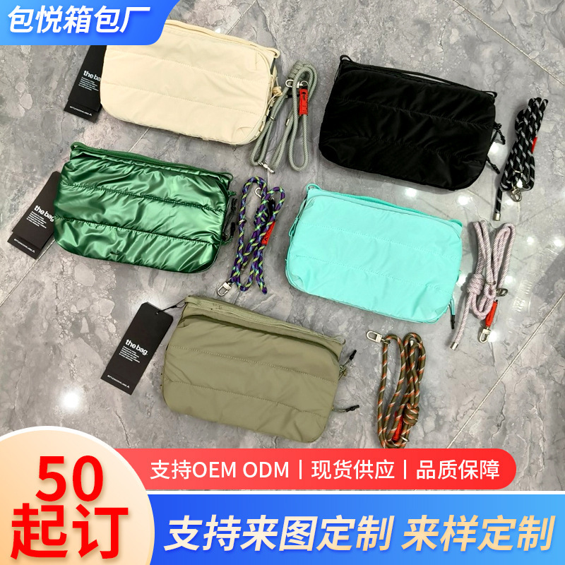 Cross-Border New Model Top Cloud Large Water Bottle Bag Casual Nylon Handbag Shoulder Crossbody Sports Large Capacity Cross-Border New Model Top Cloud Large Water Bottle Bag Casual Nylon Handbag Shoulder Crossbody Sports Large Capacity