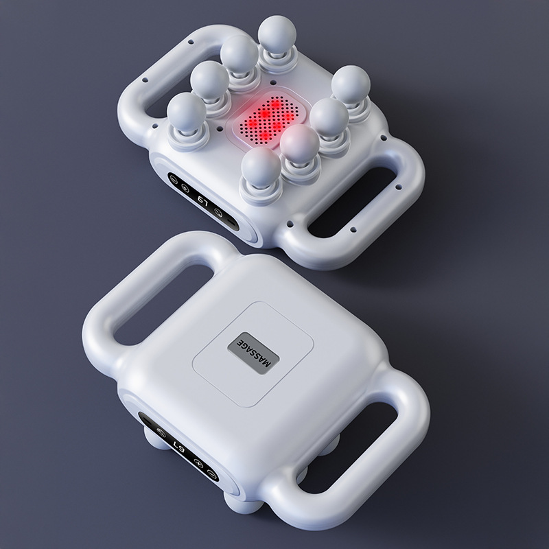 クロスボーダー筋膜銃8頭の専門レベルの携帯筋筋膜銃充電タイプのオフィス振動フィットネスマッサージ器|undefined