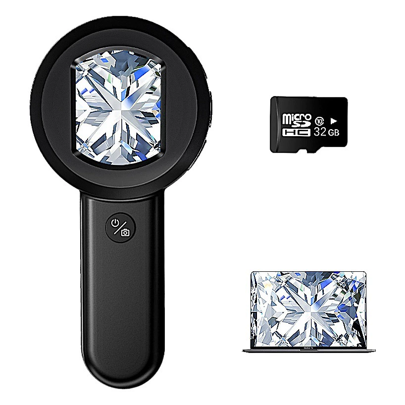 Трансграничный Новый портативный электронный увеличительный инструмент для идентификации и оценки высокого разрешения электронный цифровой микроскоп