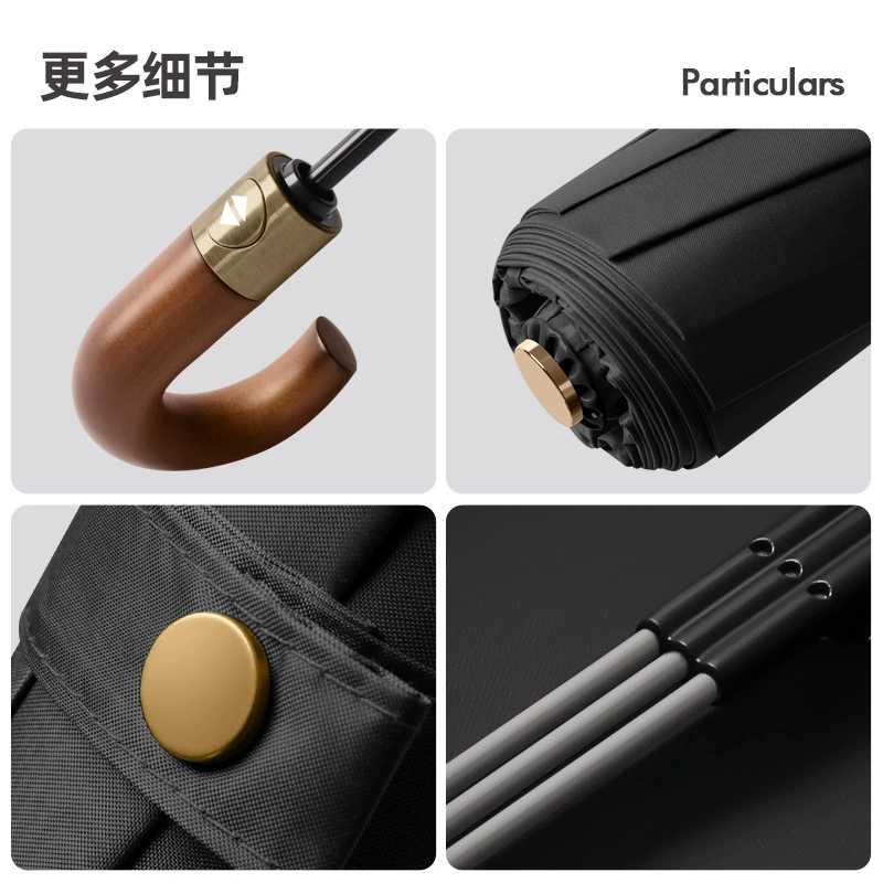 Men's automatic big umbrella solar-powered, wholesale
