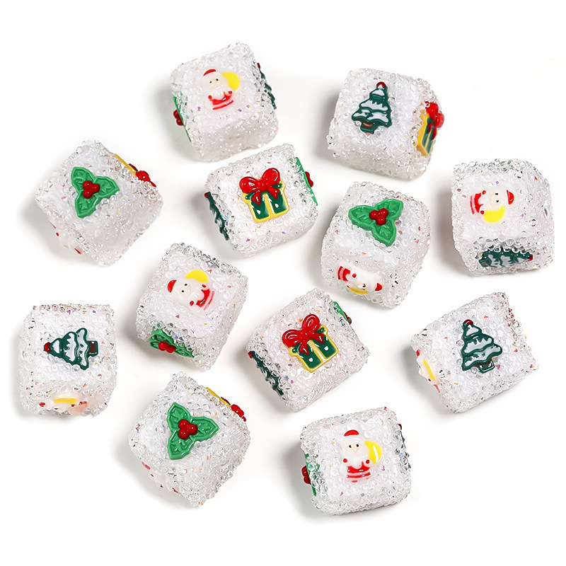 オリジナルクリスマスdiyアクセサリードリル砂糖ビーズ角ビーズdiy携帯電話チェーンアクセサリー散珠卸売り|undefined
