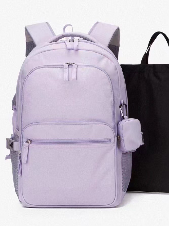 高品質韓国製ノートパソコン対応リュックサック、大学生向け大容量デイリーユーススポーツ学生用30Lリュック