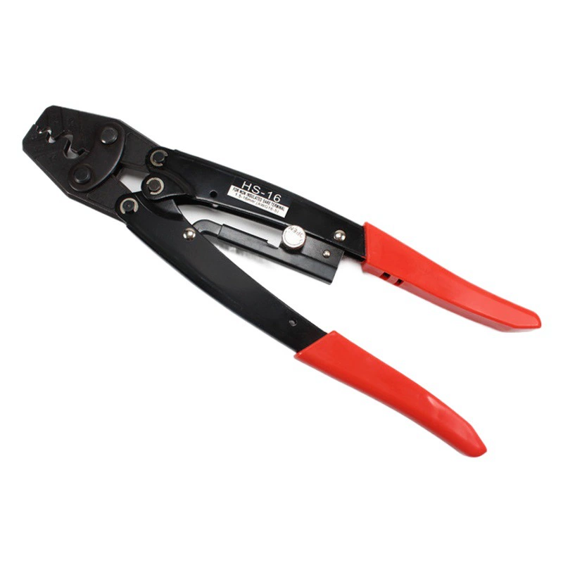 Инструмент Derui HS-16 OT UT голый терминал Японские Клещи для обжима С Храповым Механизмом трудосберегающие ручные точечные клещи