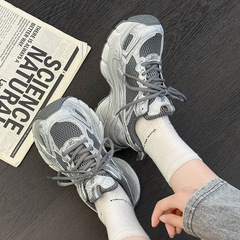 老爹鞋女2025秋季新款百搭网红爆款厚底小个子超火复古休闲运动鞋