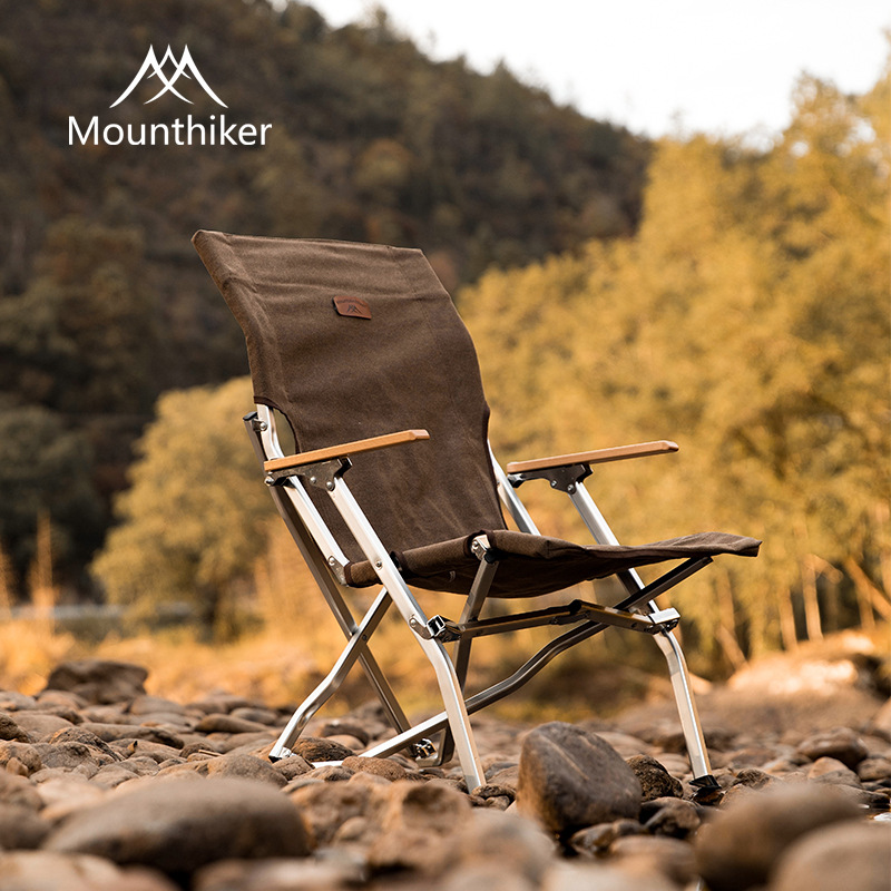 Mountain Guest Low Back Sea Dog Chair Picnic Chair Aluminum Alloy Fishing Leisure Kermit Chair Camping Folding Picnic