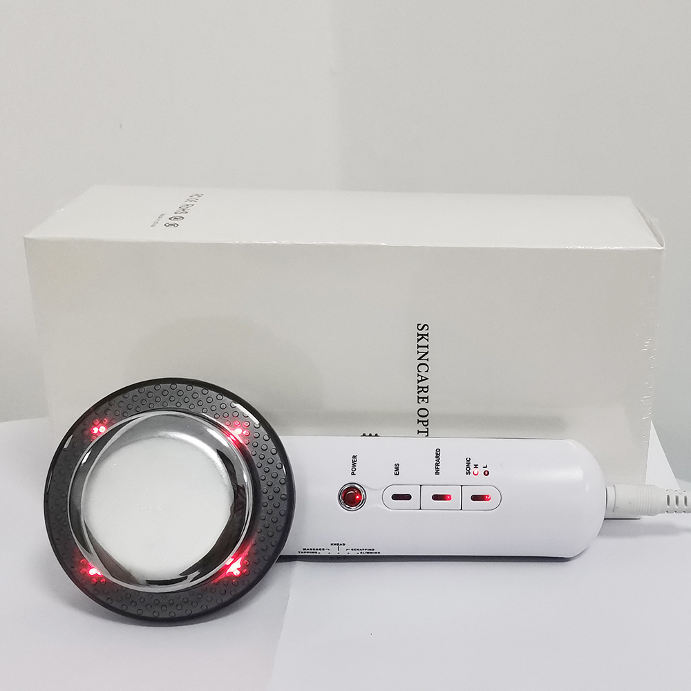 Three-in-One Multi-function Beauty Instrument, Importing Instrument Shaping EMS Massage Weight Loss Material Body Shaping Instrument