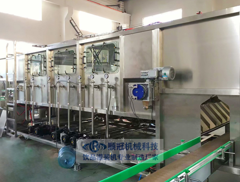 大型桶装水生产线 桶装水自动灌装机生产厂家