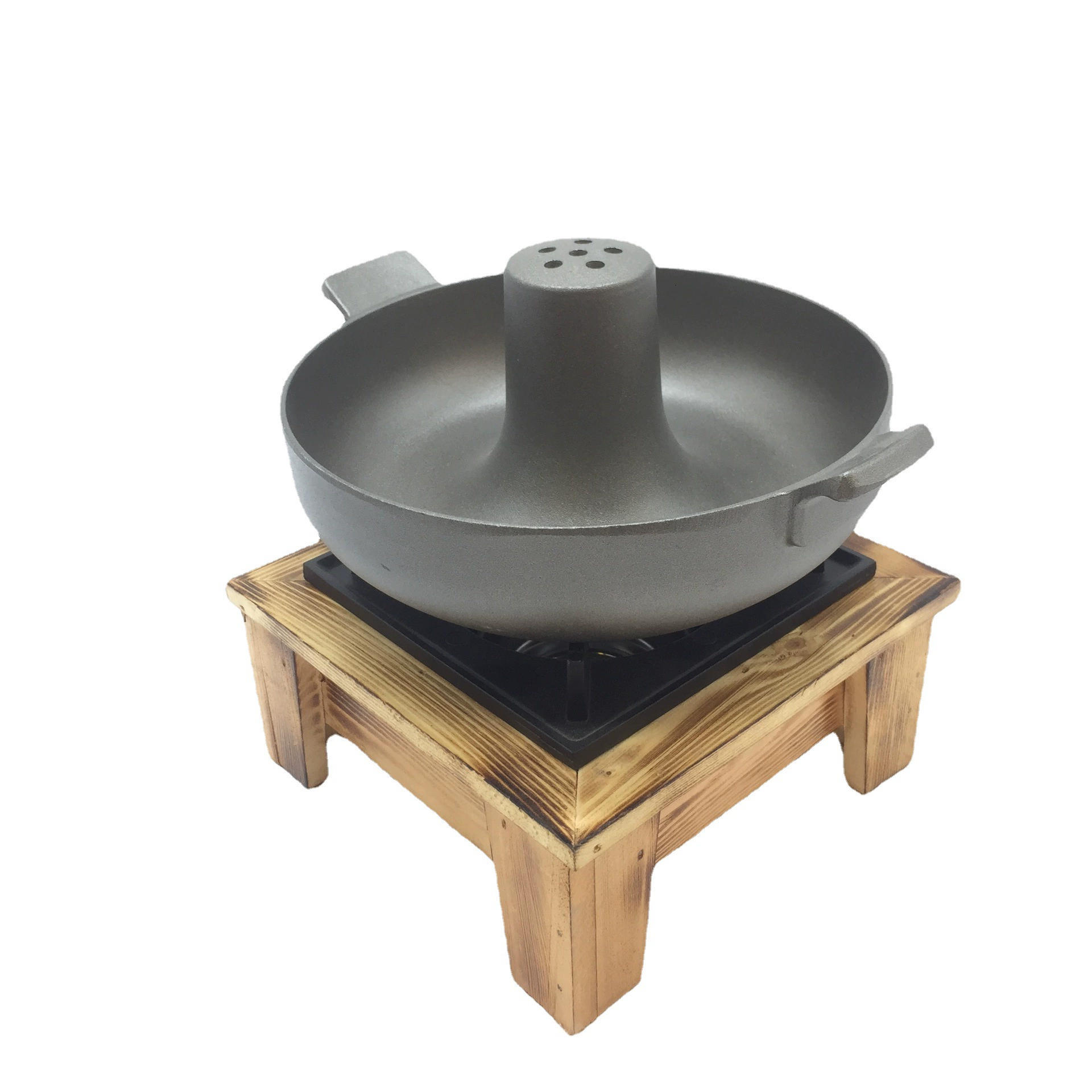 Commercial liquid solid wine refined stove aluminum alloy Korean style Japanese -style nose small shabu, one pot of small hot pot special pot