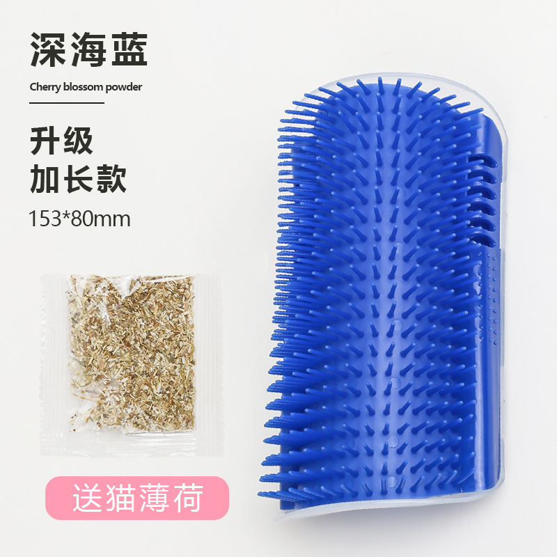 Venta caliente, dispositivo de picazón para gatos, artefacto de piel para frotar en la esquina, tablero de agarre para gatos, sin migajas, cosquillas en la cara, juguete para gatos