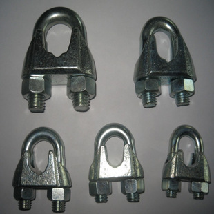 ManUfactUrers Wholesale American Carbon Steel Clamp Wire Rope ChUck U-shaped BUckle Wire Rope Clamp 741 Clamp Head