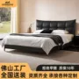 北欧实木小户型意式婚床