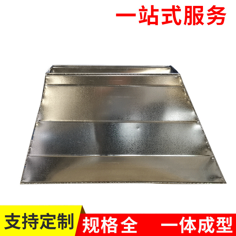 厂家镀锌风管三通通风管 异径型风管 风管大小头定 做