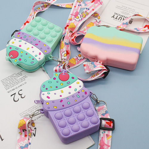 Rat Exterminator Shoulder Bag Fashionable Baby Coin Purse Silicone Little Girl Crossbody Bag Little Boy Fashionable Crossbody Bag