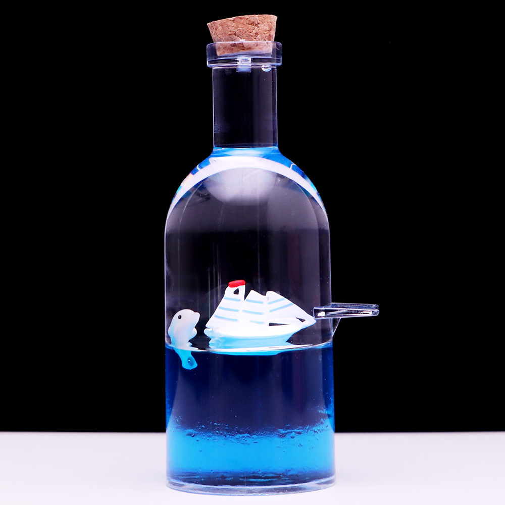 둥근 드리프트 병-오션 시리즈-오션 러브