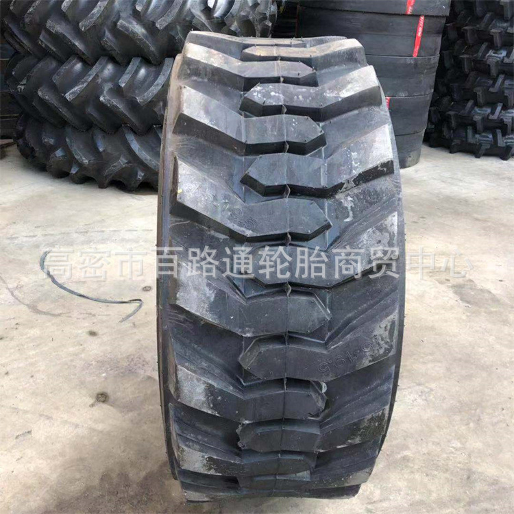 供应滑移装载机轮胎 15-19.5伸缩臂式铲车两头忙登高机真空轮胎