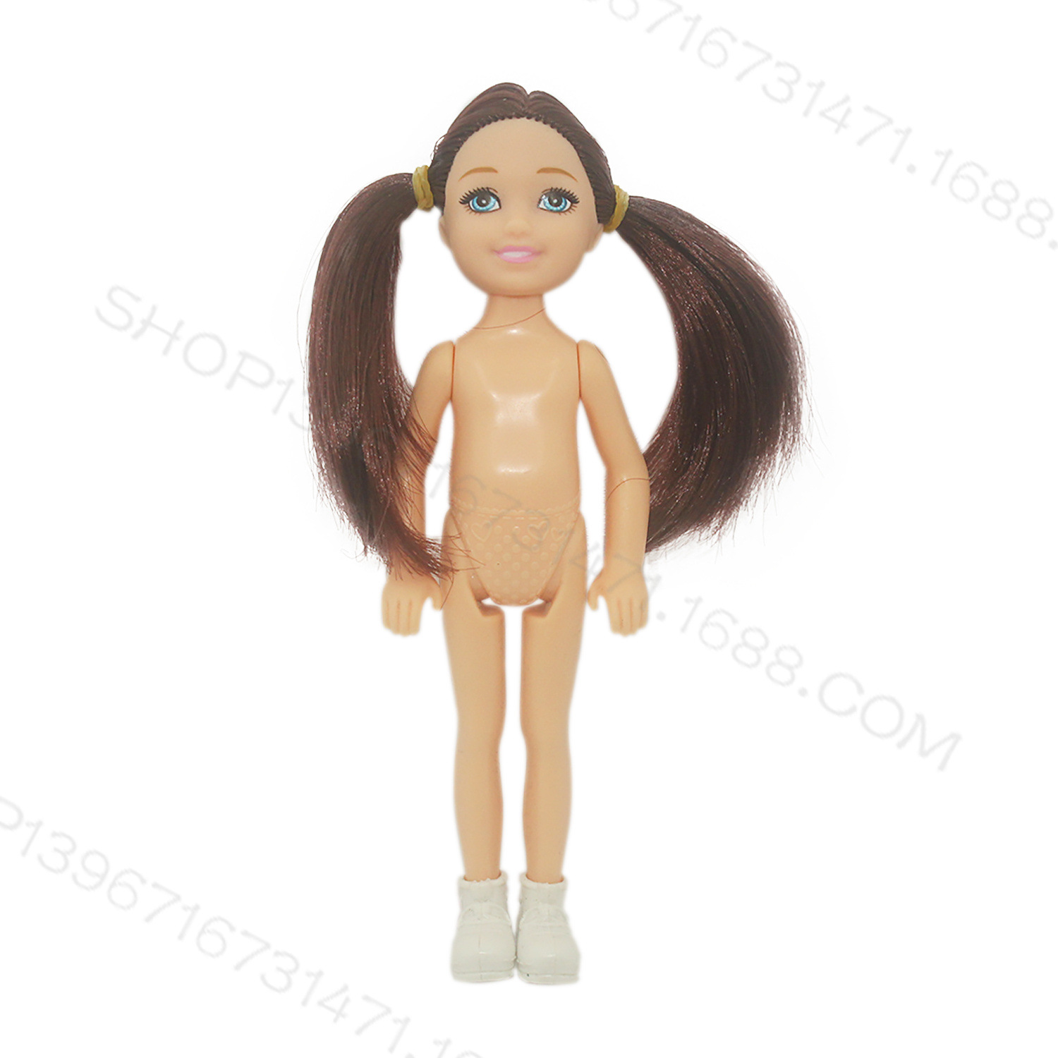 5inch -S-2-014-소녀-2(머리+몸체)-갈색머리