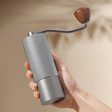 新品凌格纹手摇磨豆机手磨咖啡机咖啡豆研磨机手动咖啡研磨器