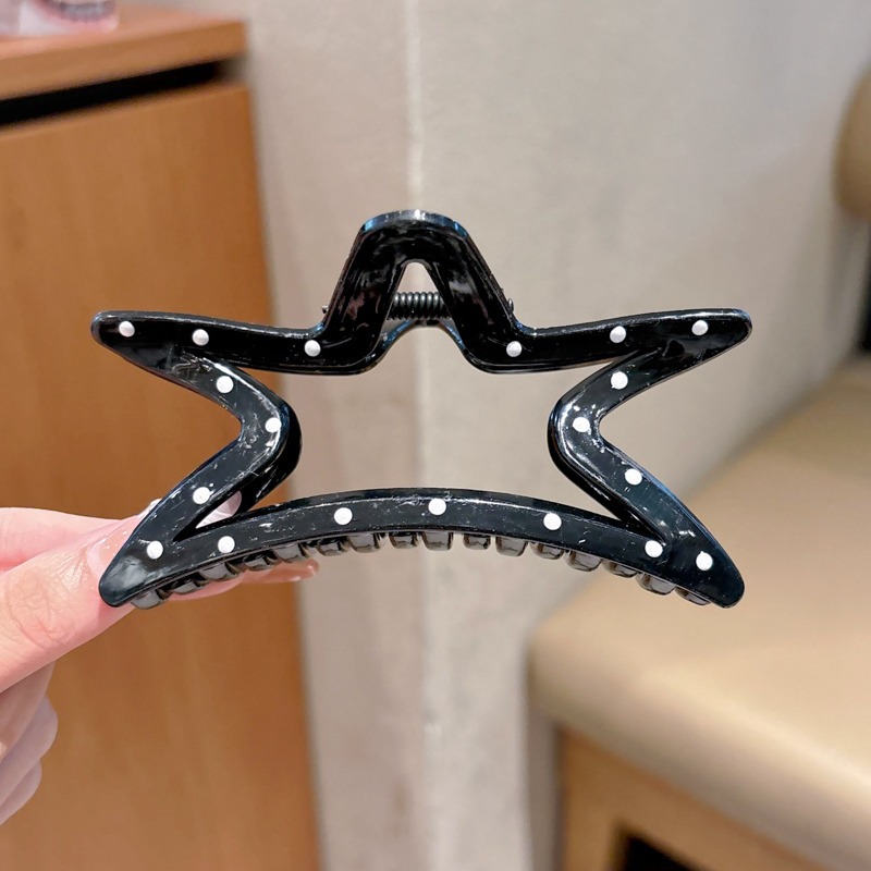 13 estrellas 11 cm negras