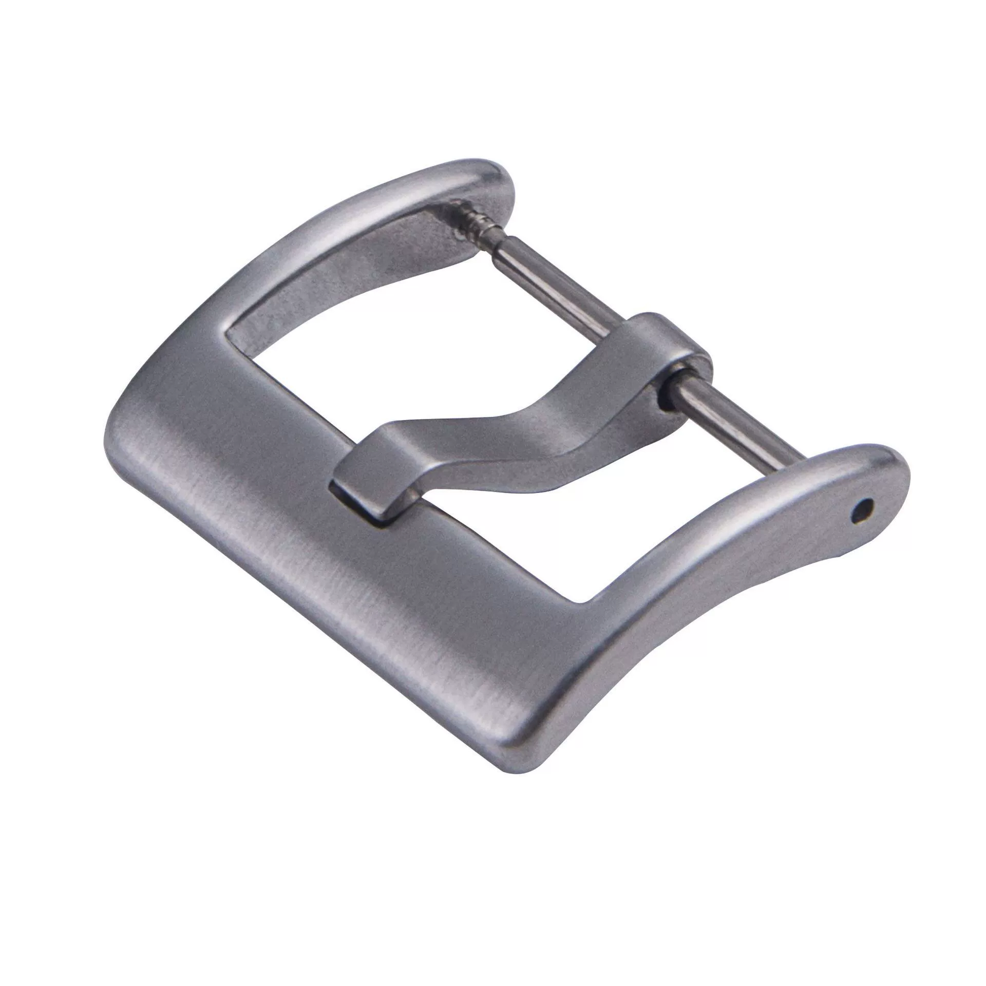 Аксессуары для часов Цельностальная Пряжка Утолщенная сплошная пряжка 18 мм 20 мм 22 мм Гидравлическая квадратная пряжка Матовая металлическая пряжка